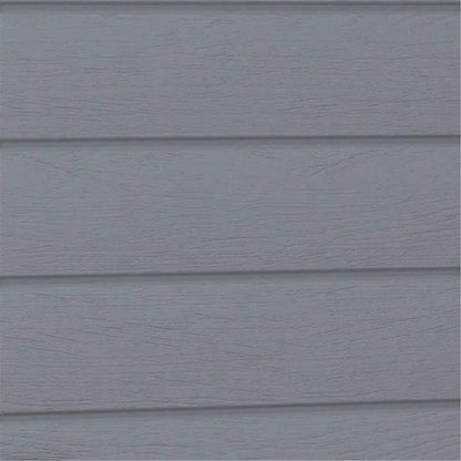 4x6 Resin Garden Storage Shed with Window & Ventilation, Weather-Resistant, Lockable Door - Grey