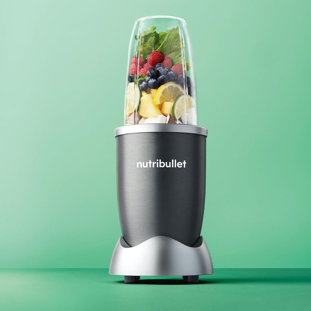 Nutribullet 600 Series Blender – 600W, 20,000 RPM, Smoothie Maker, 7-Piece Kit, Grey