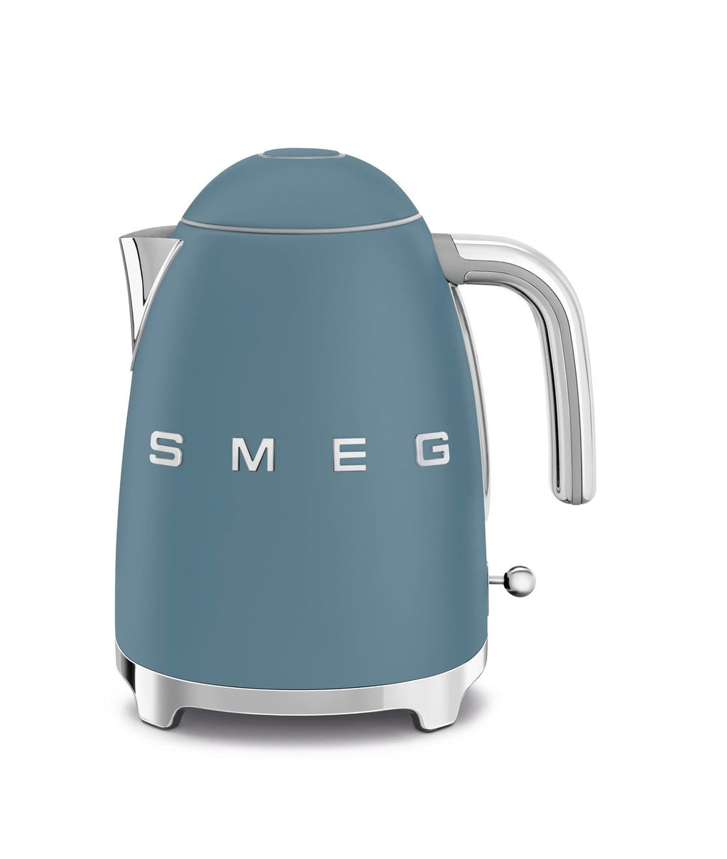 Smeg EEJB290 Breakfast Set,1.7L, 300W Storm Blue Kettle and 2 Slice Storm Blue Toaster, KLF03SBMUK/TSF01SBMUK